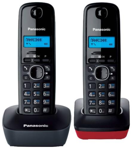 Радиотелефон PANASONIC KX-TG 1612 с дополн труб АОН/CID 12 мелодий