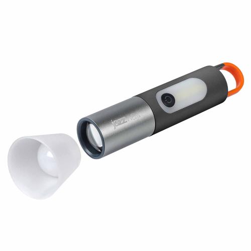 Фон акк 1 светод. JAZZway Accu1-L5W/L3W-bk, Li-Ion шнур TYPE-C