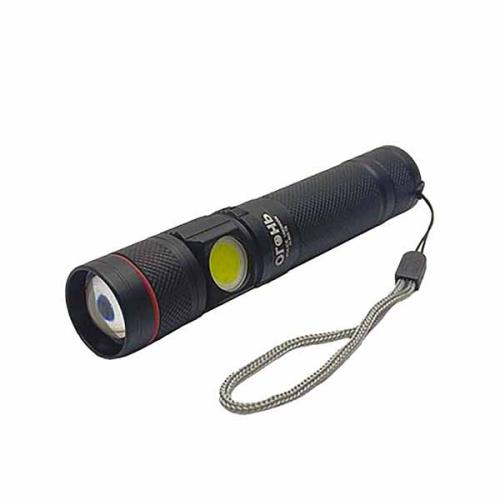 Фон акк 1 светод. H-860-T6 (1мощ.+1больш.+шнур microUSB) с магнитом zoom