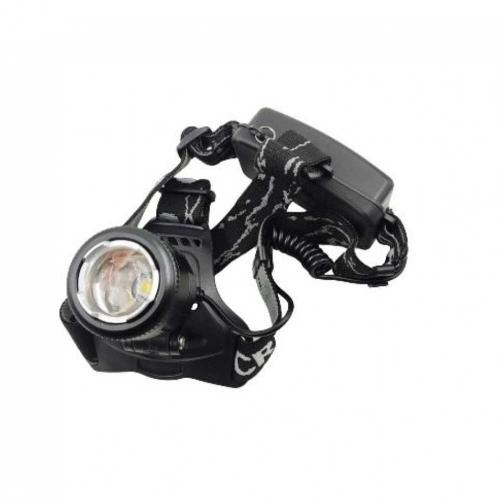 Фонарь налобный LED сверхяркий T-163 (1L, 1*18650, ZOOM, Т6)