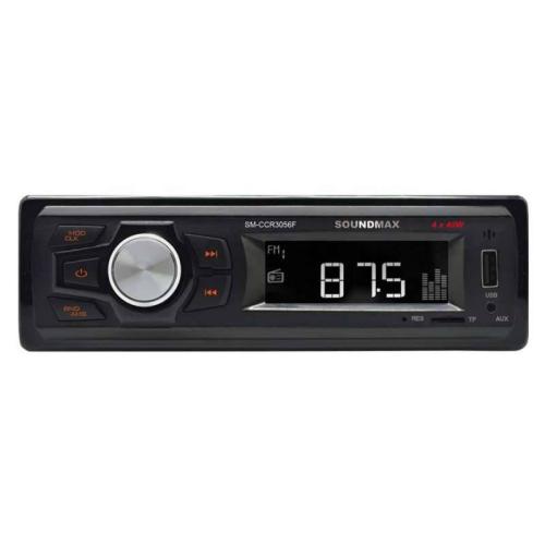 Автомагнитола SOUNDMAX-3056F 4x45Вт,MP3, USB, SD