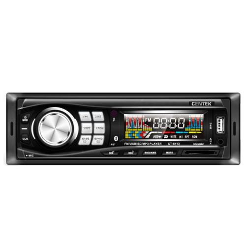 Автомагнитола CENTEK CT-8113 4х50Вт ПДУ Bluetooth USB/MP3/microSD LCD цветной