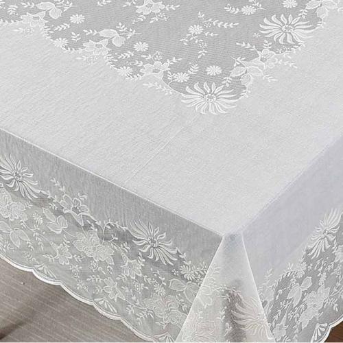 Клеенка столовая LACE (1,37*18,3) 10 скатертей ажурная LP-1120VP