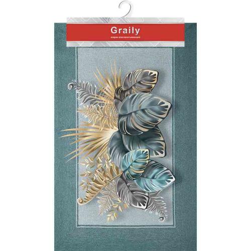 Коврик влаговпитывающий 60*90см GRAILY GR-6090-9