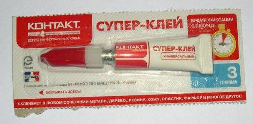 клей супер Контакт* КМ 288-312 3г (22291)