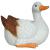 фигурка садовая GK-Duck-01 Уточка белая 17х12х14,5см полистоун