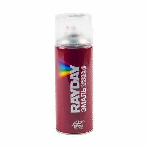 Краска аэрозоль алкидная RAL 9005 черная глянц. 520мл RAYDAY RD-051 223198