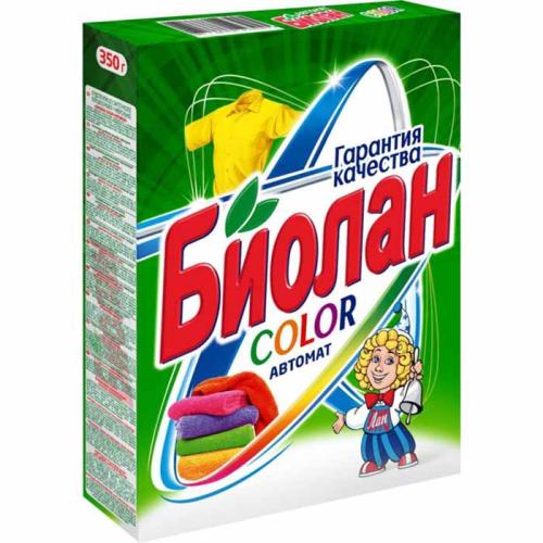 СМС (стиральный порошок) БИОЛАН Колор 350гр