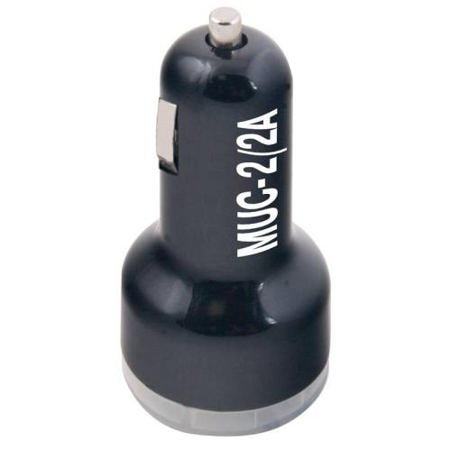 адаптер питания прикур 12/24 на 2 x USB)MYSTERY MUC2/2A