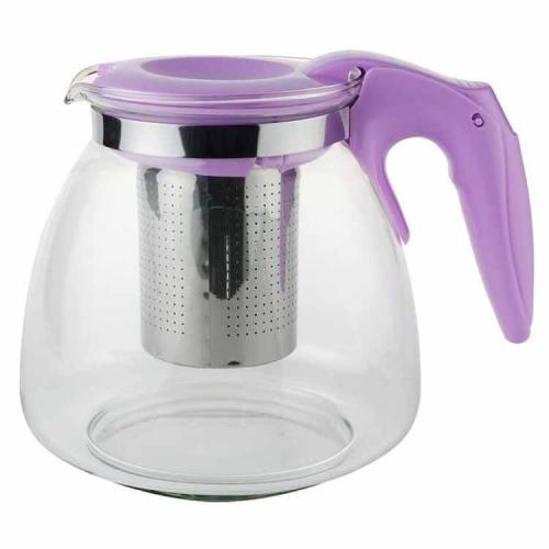 Чайник Astell AST-006-SY-118PL заварочный стекл. фиолетовый 1,1л
