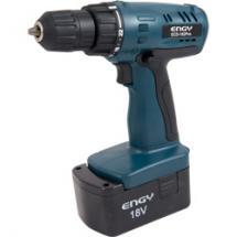дрель -шуруповерт аккумуляторная ENGY ECD-182Pro,NiCd 18B,1,2Ач,2бат,з/у,в кейсе