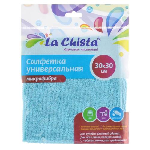 салфетка из микрофибры LA CHISTA универсальная 30*30см 870144/870721