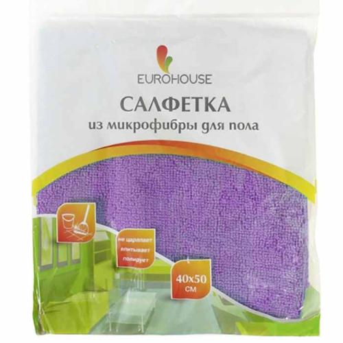 Салфетка из микрофибры для пола 40*50см 3596
