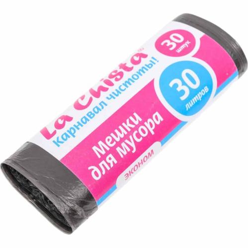 мешки для мусора LA CHISTA Эконом 30л 30шт/рул.