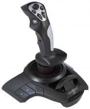 Джойстик Gembird JSK-420FightStick 3D, USB,вибрация, 12 прогр. кнопок,Throttle-контроллер