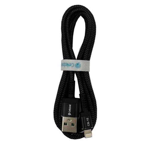 Шнур USB/iPhone 5 CELEBRAT CB-15 1,5м