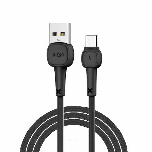 Шнур Type-C- USB KLGO S-8D 2,4А 1м
