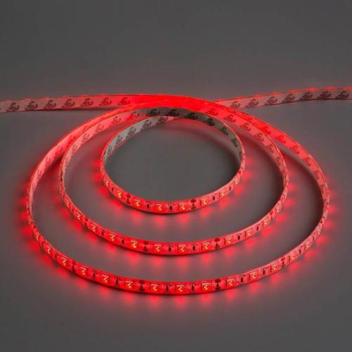 Лента светодиодная 12V 14.4W/m 60Led/m IP65 SMD5050 красный (5м) 682336