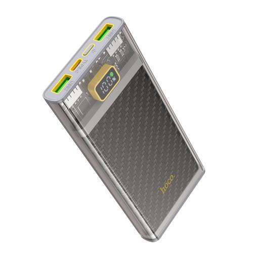 акк внешний Power Bank HOCO J103 10000mAh 2USB/Type-C,LED