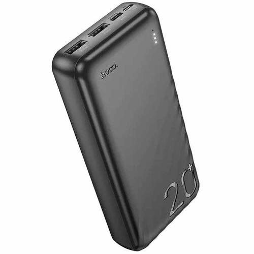 Акк внешний Power Bank HOCO J123A 20000mAh выходы 2USB,micro USB,Type-C,б/з,PD