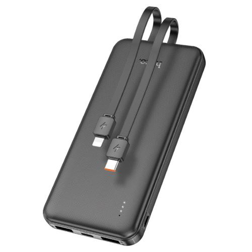 Акк внешний Power Bank HOCO J118 10000mAh, 2 USB, micro USB, Type-C