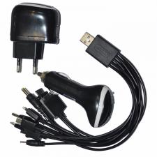адаптер USB 220V/прикур. унив.(11вид) iPhone 5 Light (168-1)