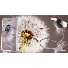 светильник USB OXION OFN007BK черный (вентилятор)