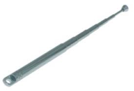 Антенна STA-0742 (S:7 OD:7mm L:87-346mm) телескопическая штыревая