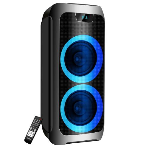 Колонка GINZZU GM-211 Midi RGB/BT/USB/TF/FM/ДУ