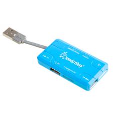 картридер SMART TREK Combo SBRH-750-B+ разветвитель USB