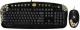 Клавиатура+мышь G-Cube A4-GKSE-2803SS, USB2.0 12 доп клав.коврик доп порт USB подарочный