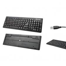 Клавиатура Oxion OKB005BK 102кн+9мульт.,USB