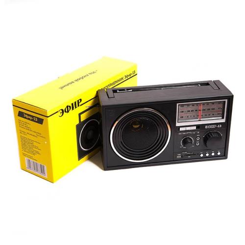 радиоприемник ЭФИР-13 4*R20 (не в комплекте) 220V USB,SD,microSD,AUX