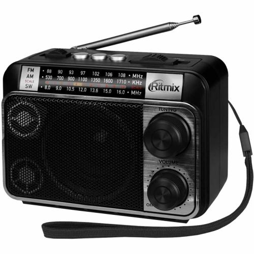 Радиоприемник Ritmix RPR-161 (AC,TV,SW,AM)MP3,USB, SD, фонарь