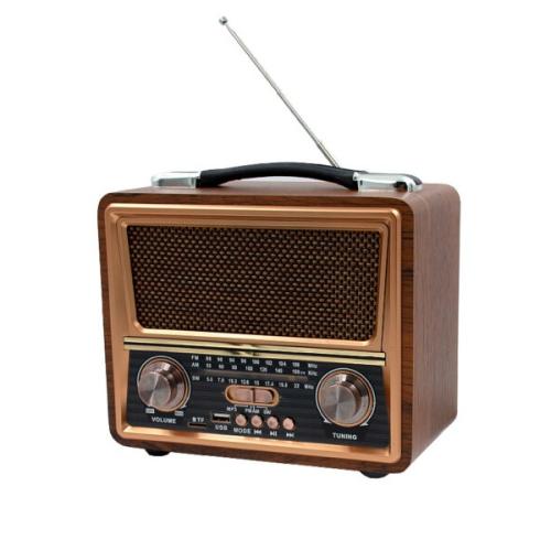 Р/пр deespi RE-08 Ретро (BT/AM/FM/SW/USB/AUX/MicroSD)
