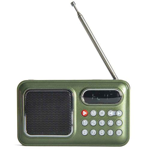 Радиоприемник БЗРП РП/Сигнал РП-235 USB,microSD акб 800мАч,УКВ 76-108МГц