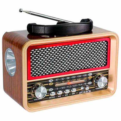 Р/пр deespi RE-03 Ретро (BT/AM/FM/SW/USB/AUX/MicroSD) S1212