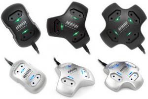 Удлинитель сетевой настольный Power Cube 1.8м 3вх mini