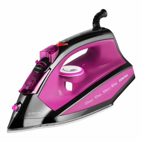 Утюг CENTEK CT-2355 VIOLET 2500Вт, керам.покр., высокая мощность 300мл