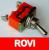 тумблер RWC-505(KN101) ON/OFF 2 контакта черный/красный 1021