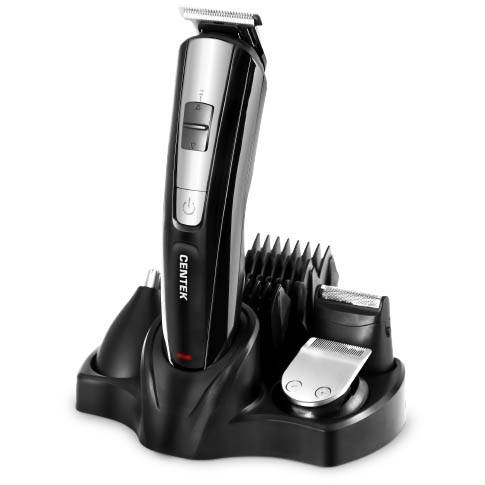 Машинка для стрижки (набор) CENTEK CT-2133 3в1+бритва+тример для носа ,8 насадок