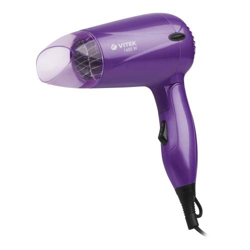 фен VITEK-8228 1400W 2 реж.,складн.ручка