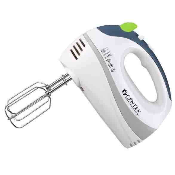Миксер CENTEK CT-1104 280Вт 5 скоростей+турбо, взбивание/замешивание