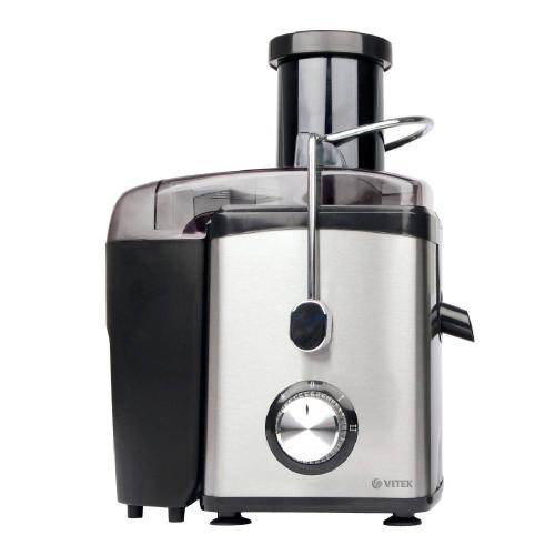 Соковыжималка VITEK-3653 центробежная, 1000Вт, прямая подача сока, 2 скор.