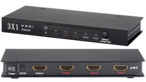 переключатель HSW 0301D HDMI1.3b 3вх/1вых ПДУ с каб. по входу