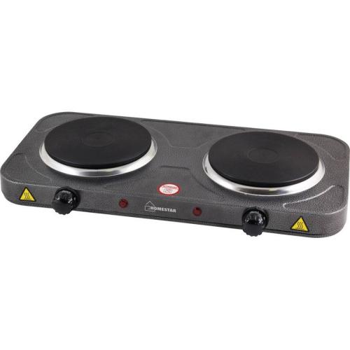 Плита электро HOMESTAR HS-1104 2 конфорки чугун