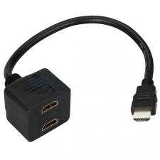 Переходник HDMI штекер- 2х гнездо HDMI REXANT