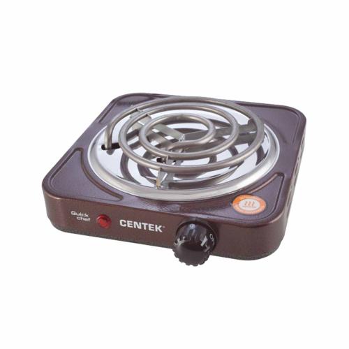 Плита электро CENTEK CT-1508 Siberia 1000Вт, 1 конф ТЭН 140мм, индикатор, усиленный корпус