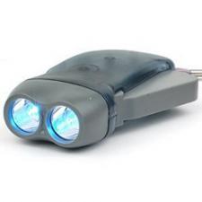 Фонарь ERA D2(динамо)2хLED, L1131,ремешок на запястье(33510)