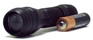 фонарь 1 светод. 35W 10A мощн. (1AА) zoom